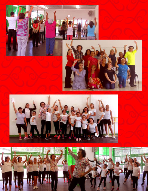 Taller Internacional "Autoestima Flamenca España" en León, Gto. México. Movimiento Sí Puedes Danzar.