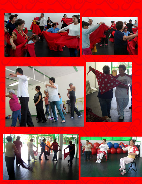 Talleres de Danza Flamenca y Danzaterapia para adult@s mayores y personas con discapacidad.
